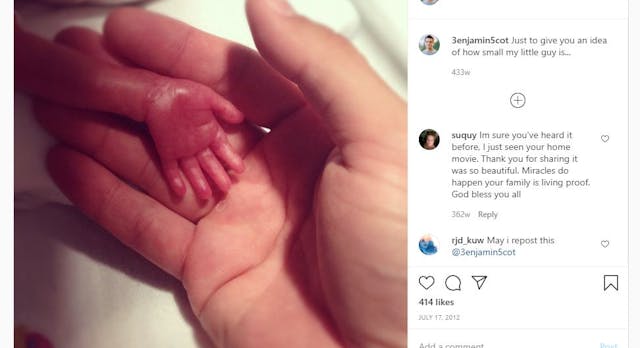 Instagram. preemie