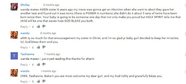 YouTube comments Whitney Houston’s Miracle Whitney Houston’s ‘Miracle’ prompts pregnant mom to cancel Planned Parenthood appointment image