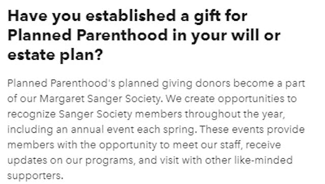 Planned Parenthood Minnesota Margaret Sanger Society Planned Parenthood not serious about disavowing racist history image
