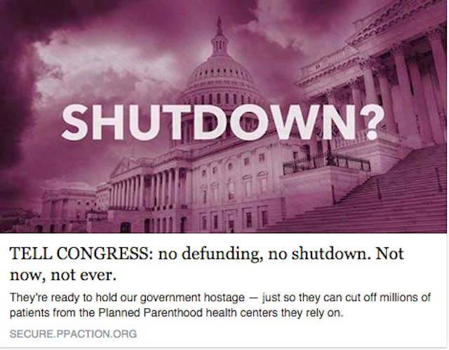 From the PP Action Facebook page From the PP Action Facebook page