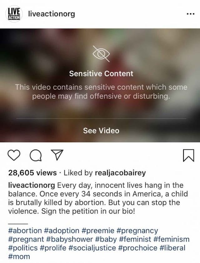 7 things Big Tech has done to suppress Live Action’s pro-life message image
