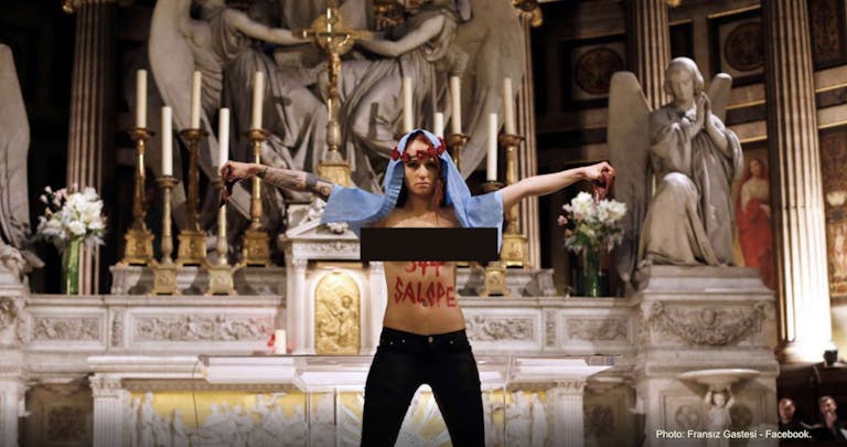 femen st. Madeleine’s france