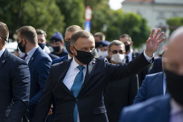 Pro-life And Family Values Demonstration In Warsaw