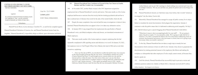Image: Planned Parenthood former employee Nicole Moore accused PP of structural racism and doing nothing to end systemic racism