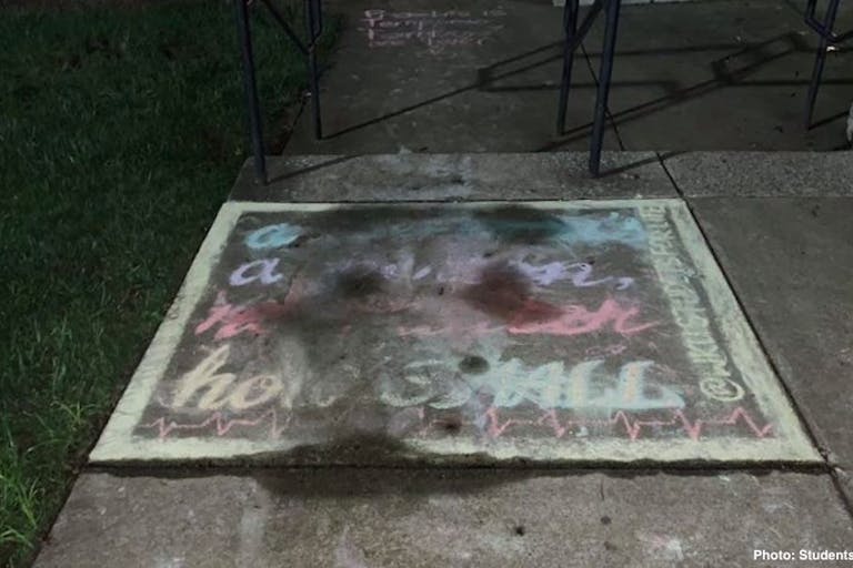 pro-life, vandalism