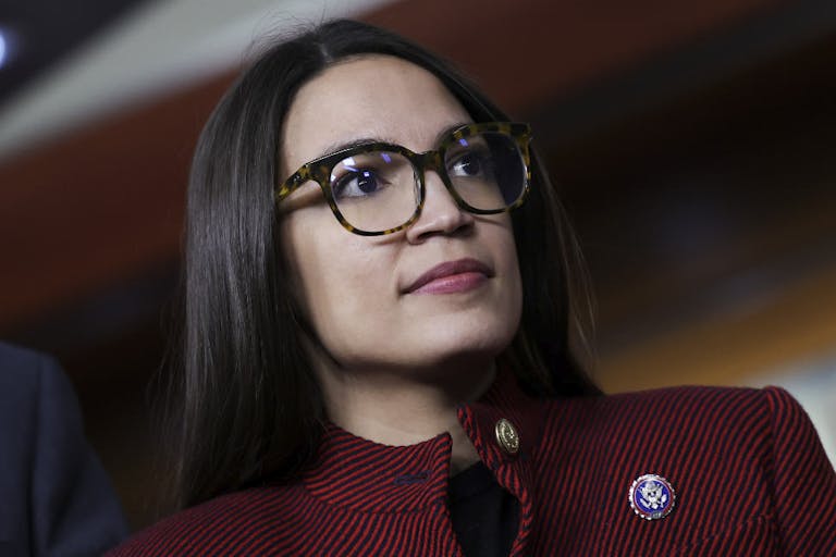 Press Conference Held To Discuss Congressmembers Stock Trading