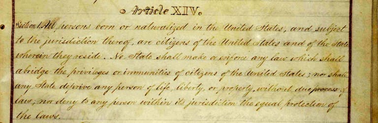14th Fourteenth Amendment