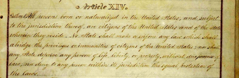 14th Fourteenth Amendment
