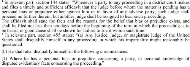 Center for Medical Progress files motion to disqualify judge image