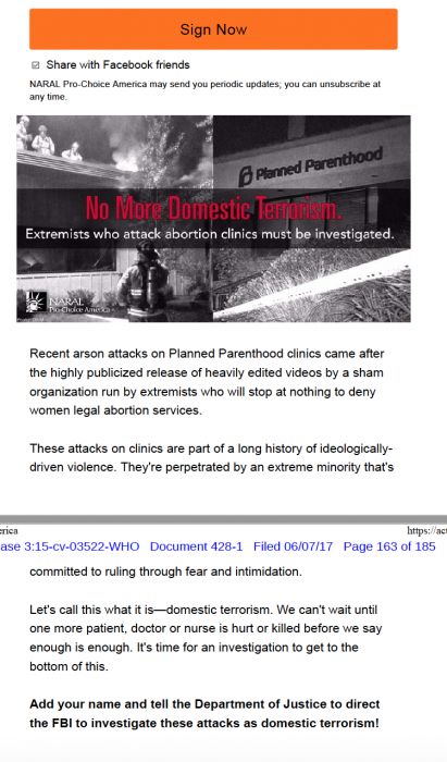 Center for Medical Progress files motion to disqualify judge image