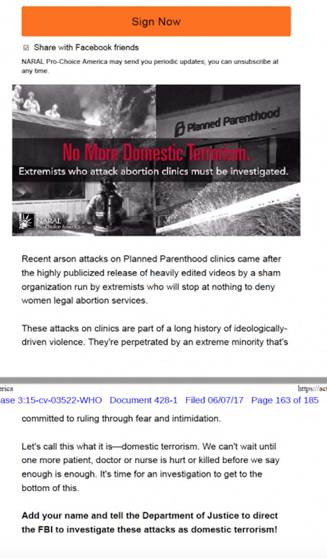 Center for Medical Progress files motion to disqualify judge image