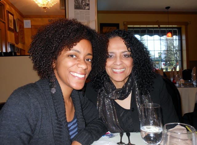 My mother and I