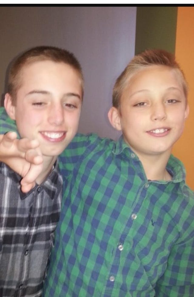 Caleb and Kyler Kiessling. Caleb and Kyler Kiessling.
