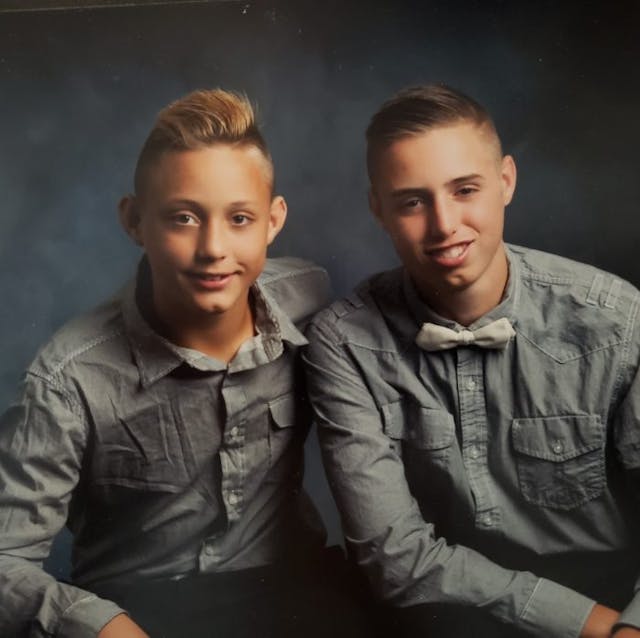 Caleb and Kyler Kiessling. Caleb and Kyler Kiessling.
