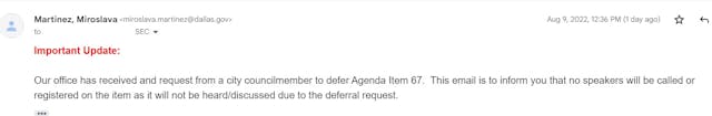 Dallas City Council cancels prolife speakers on abortion resolution Image: Dallas City Council cancels prolife speakers on abortion resolution