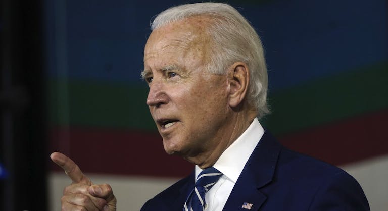 Democratic Presidential Candidate Joe Biden Speaks On His Economic Recovery Plan in Delaware