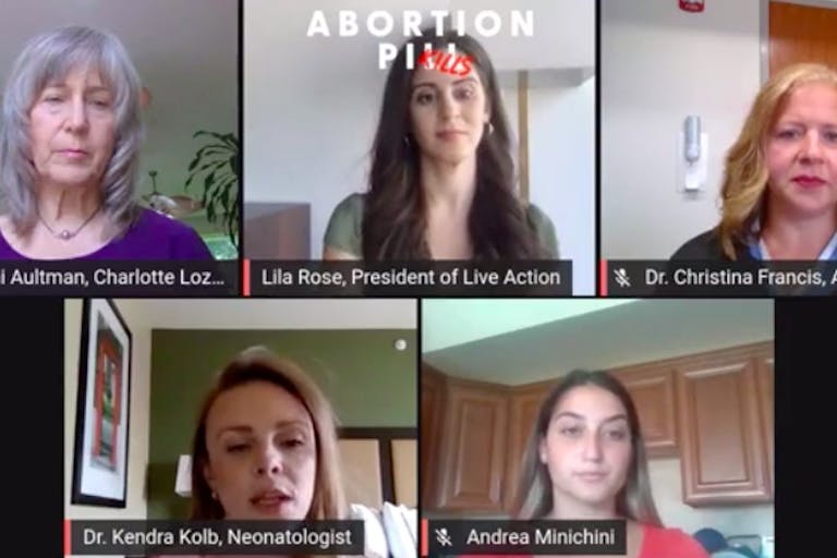 abortion pill panel screenshot