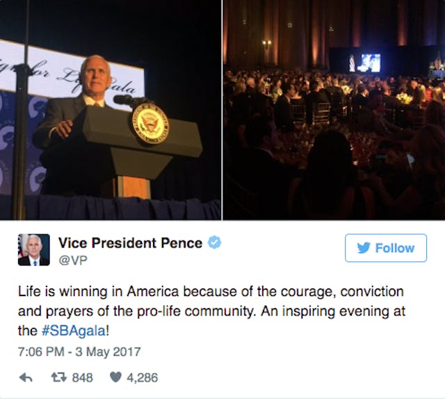 Vice President Mike Pence: ‘We will finally defund Planned Parenthood’ image