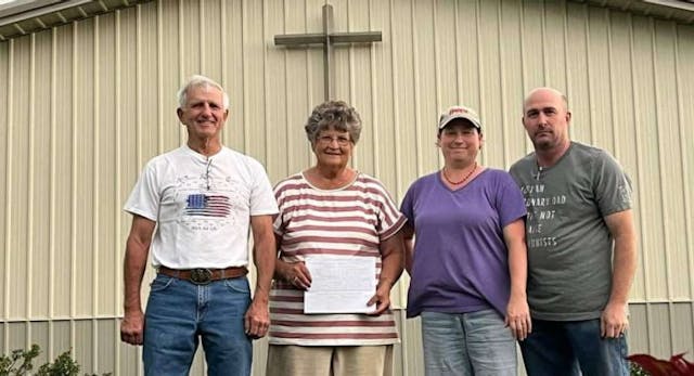 Arnold, Nebraska residents who began the Citizen Initiative Petition process in Arnold (Photo: Mark Lee Dickson)