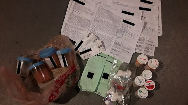 Image: Identifying information for women who visited the Northeast Ohio Women’s Center abortion clinic were illegally dumped (Image credit: Operation Rescue)