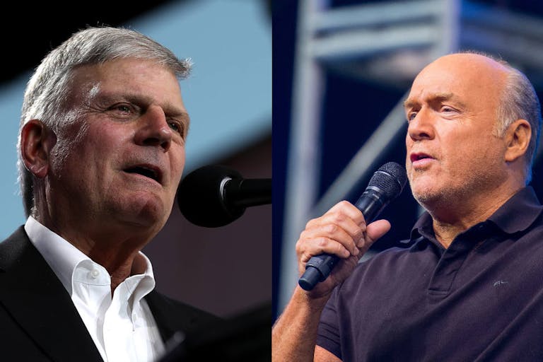 franklin graham greg laurie (getty images)