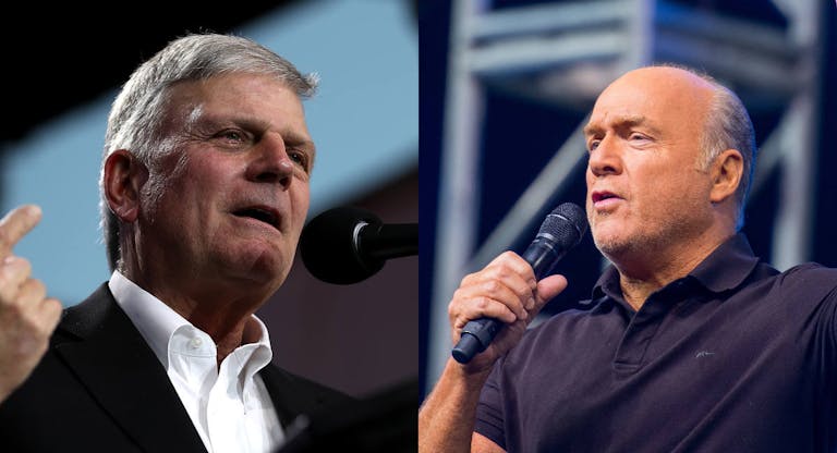 franklin graham greg laurie (getty images)