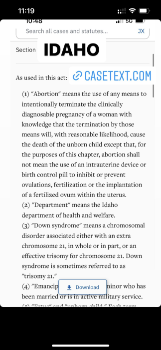 FACT: Treatments for miscarriage and ectopic pregnancy are legal in every state image