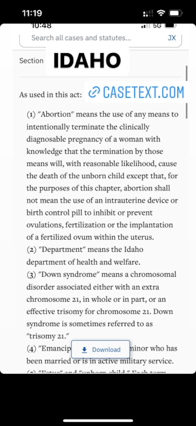 FACT: Treatments for miscarriage and ectopic pregnancy are legal in every state image
