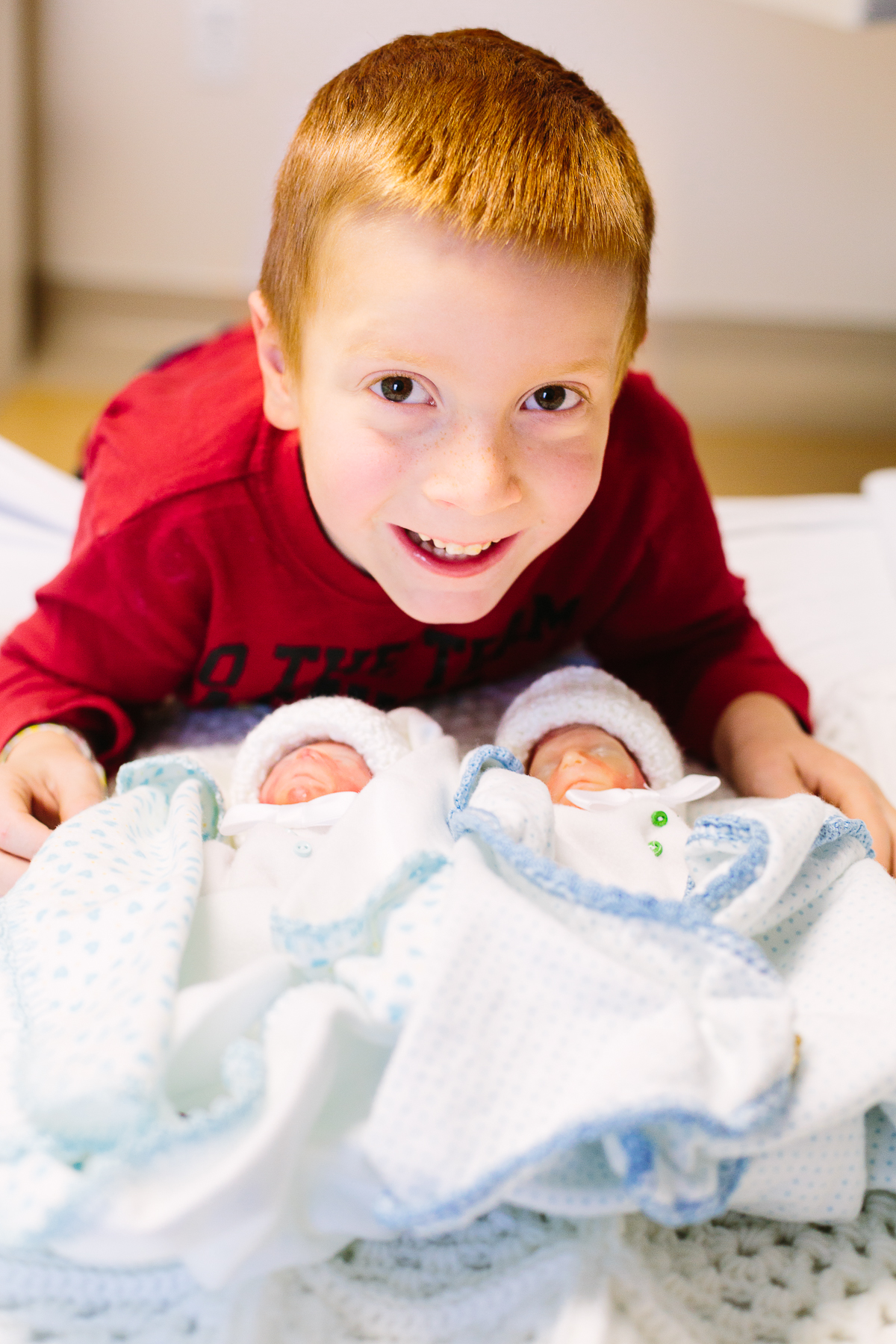 Proud big brother Cason misses his brothers and begs for another sibling.