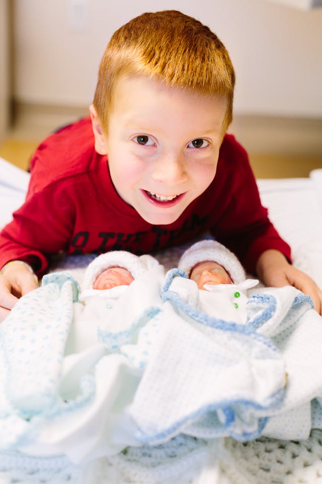 Proud big brother Cason misses his brothers and begs for another sibling. Proud big brother Cason misses his brothers and begs for another sibling.