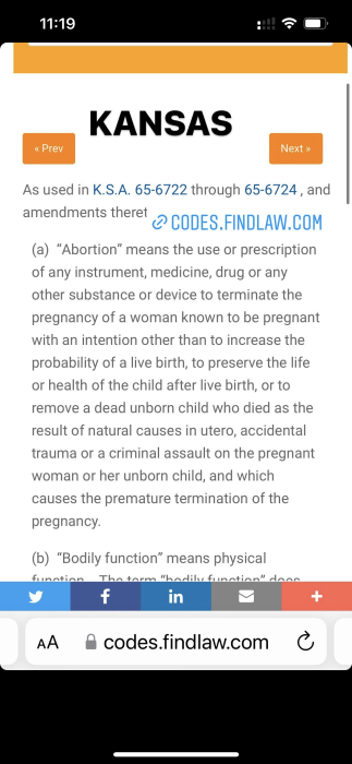 FACT: Treatments for miscarriage and ectopic pregnancy are legal in every state image
