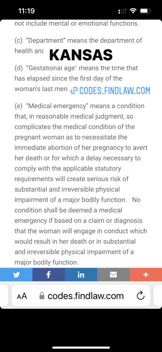FACT: Treatments for miscarriage and ectopic pregnancy are legal in every state image