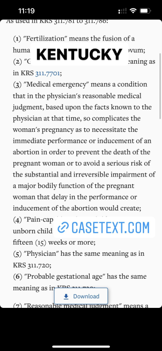 FACT: Treatments for miscarriage and ectopic pregnancy are legal in every state image