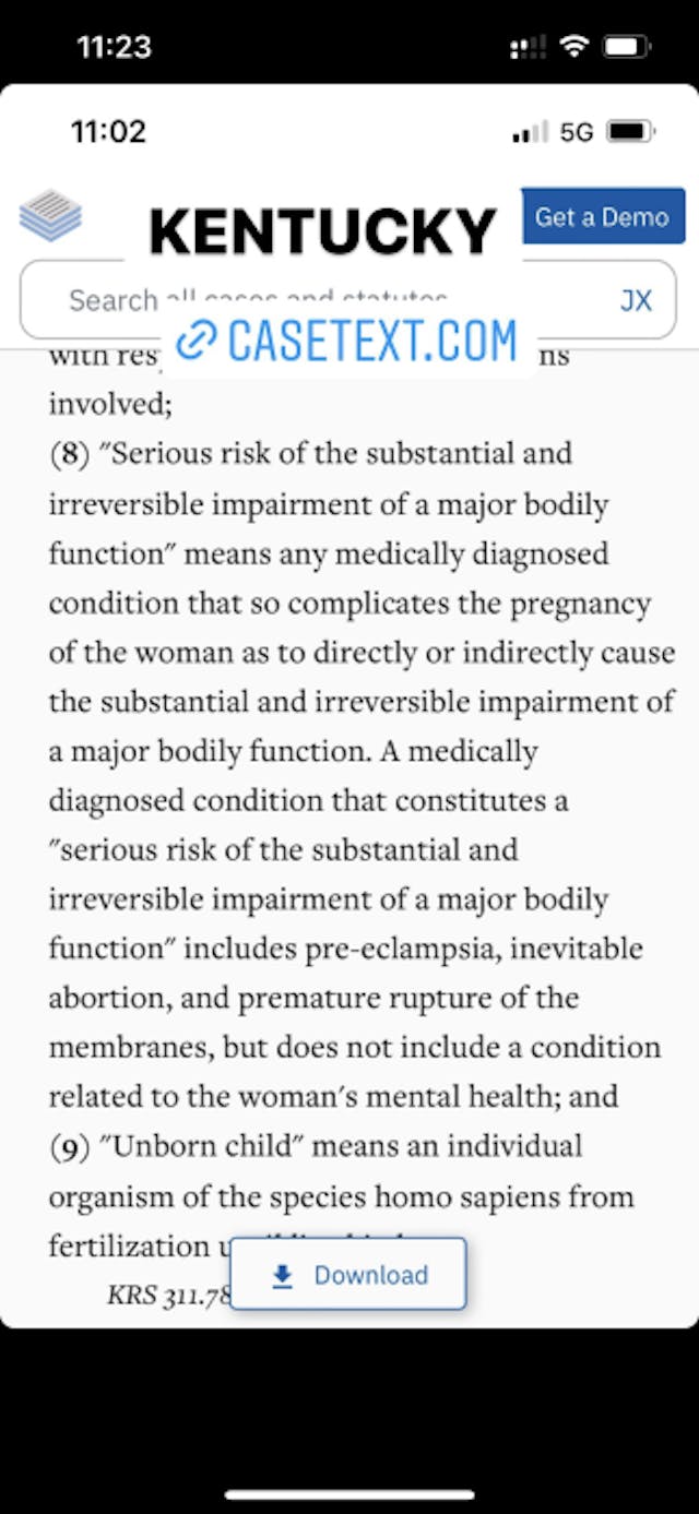 FACT: Treatments for miscarriage and ectopic pregnancy are legal in every state image
