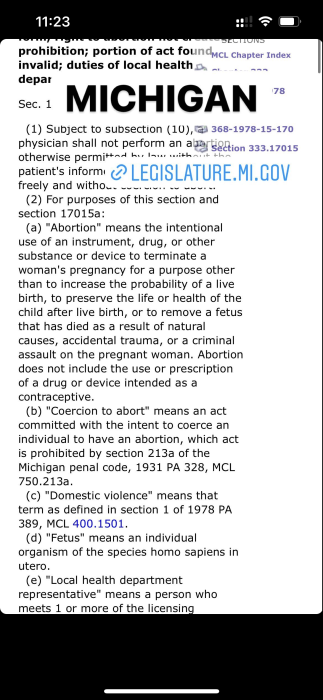 FACT: Treatments for miscarriage and ectopic pregnancy are legal in every state image
