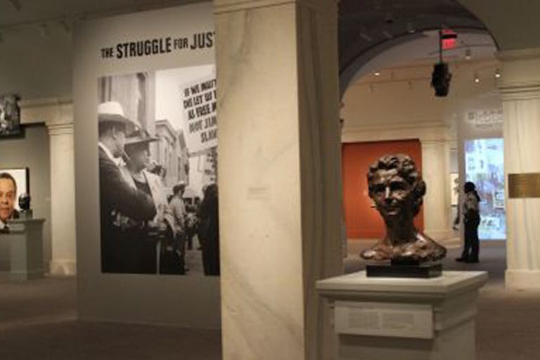 sanger_bust_in_justic_exhibit