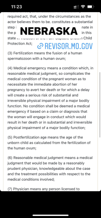 FACT: Treatments for miscarriage and ectopic pregnancy are legal in every state image