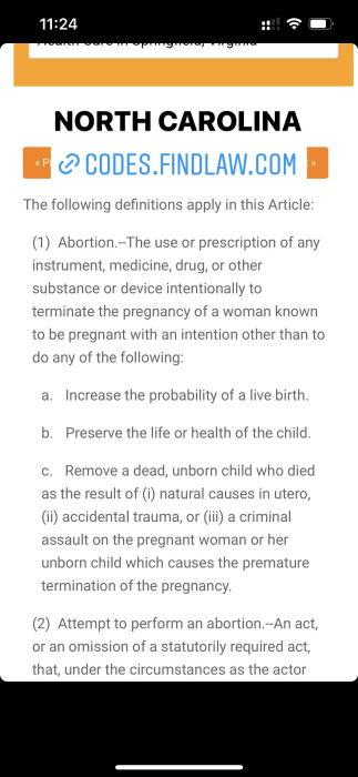 FACT: Treatments for miscarriage and ectopic pregnancy are legal in every state image