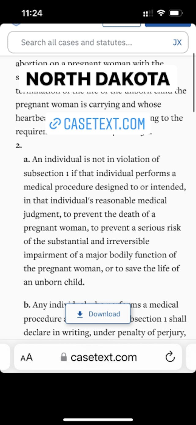 FACT: Treatments for miscarriage and ectopic pregnancy are legal in every state image