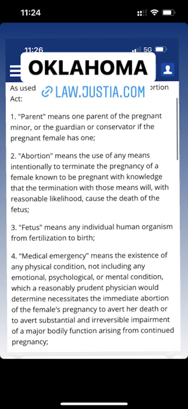 FACT: Treatments for miscarriage and ectopic pregnancy are legal in every state image