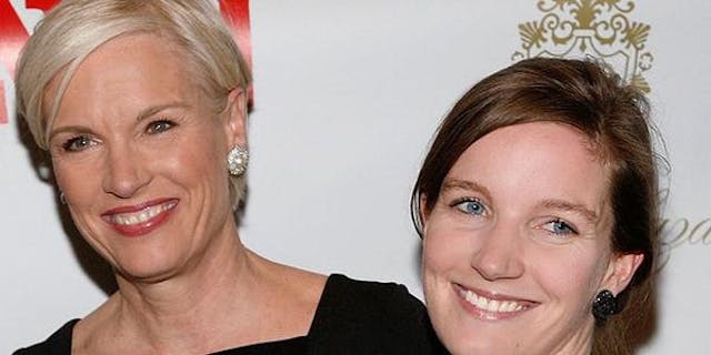 Cecile Richards and daughter Lily Adams (via LifeNews.com)
