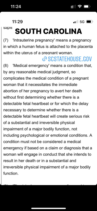 FACT: Treatments for miscarriage and ectopic pregnancy are legal in every state image