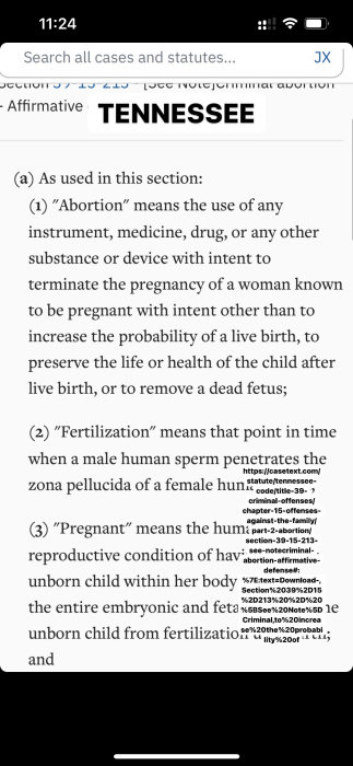FACT: Treatments for miscarriage and ectopic pregnancy are legal in every state image