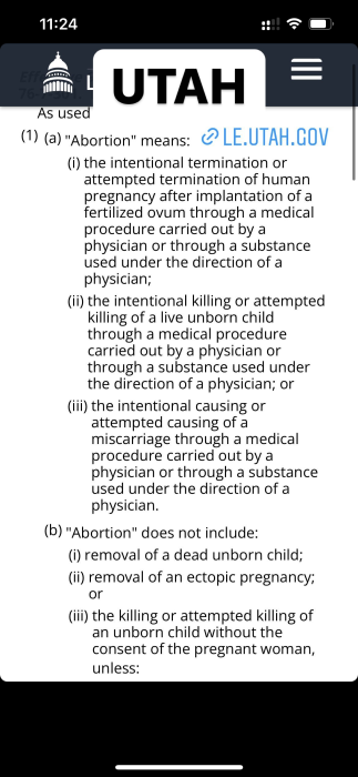 FACT: Treatments for miscarriage and ectopic pregnancy are legal in every state image