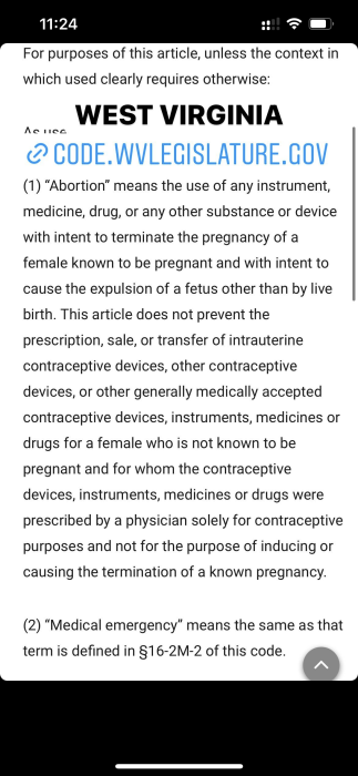 FACT: Treatments for miscarriage and ectopic pregnancy are legal in every state image