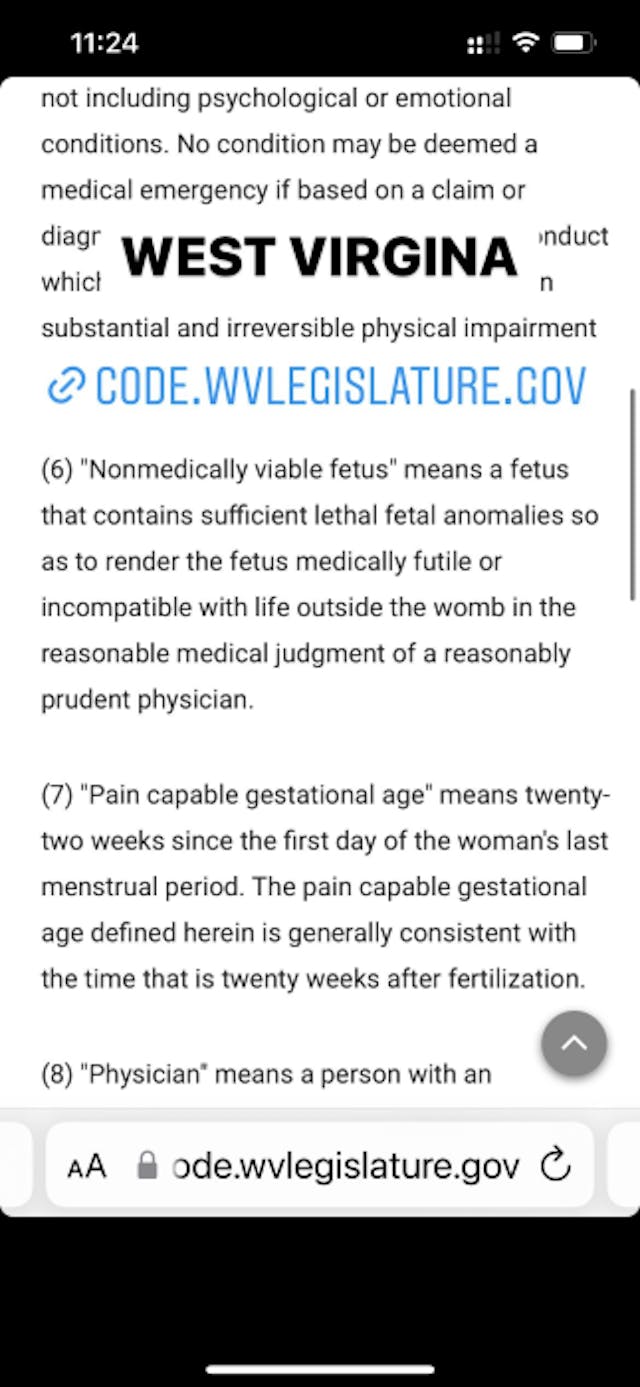 FACT: Treatments for miscarriage and ectopic pregnancy are legal in every state image