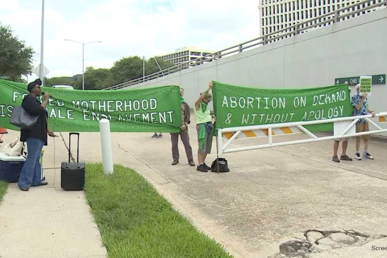 Lakewood, Osteen, protest