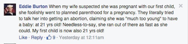 Planned Parenthood, abortion, walk out