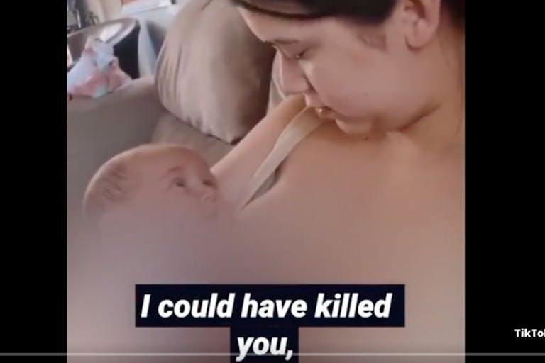 pro-abortion TikTok I could have killed you