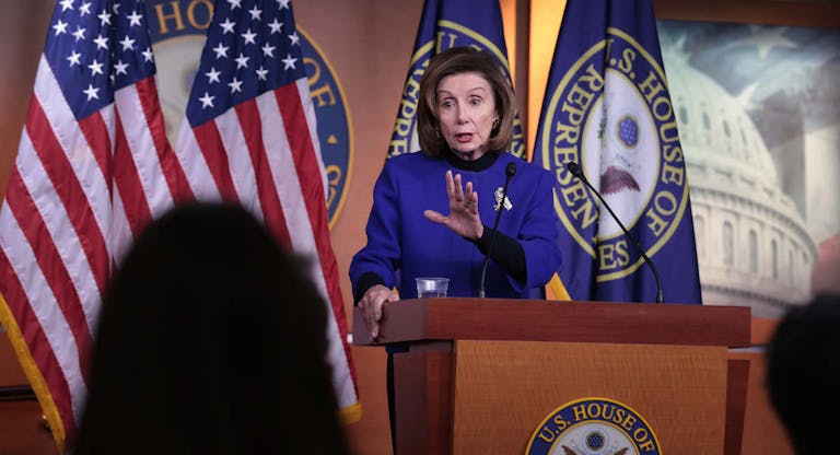 Nancy Pelosi Speaks During Weekly Press Conference